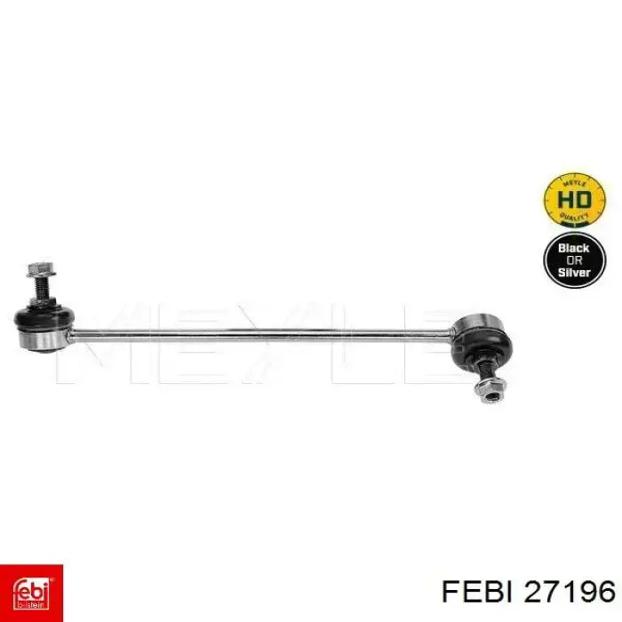 Линк стабилизатора, переднего, правый Febi 27196 цена, от 13.30 USD