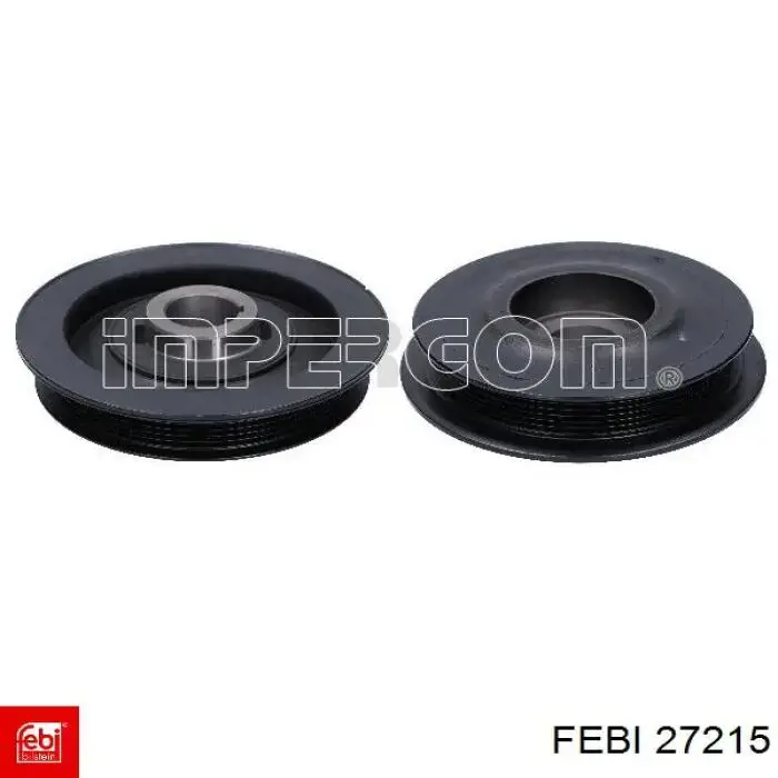 Шкив коленвала (демпфер) Febi 27215 цена, от 81.76 USD
