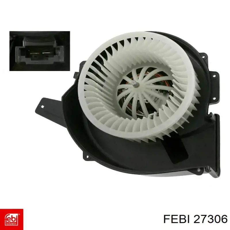 Мотор вентилятора печки (отопителя салона) Febi 27306 цена, от 63.35 USD