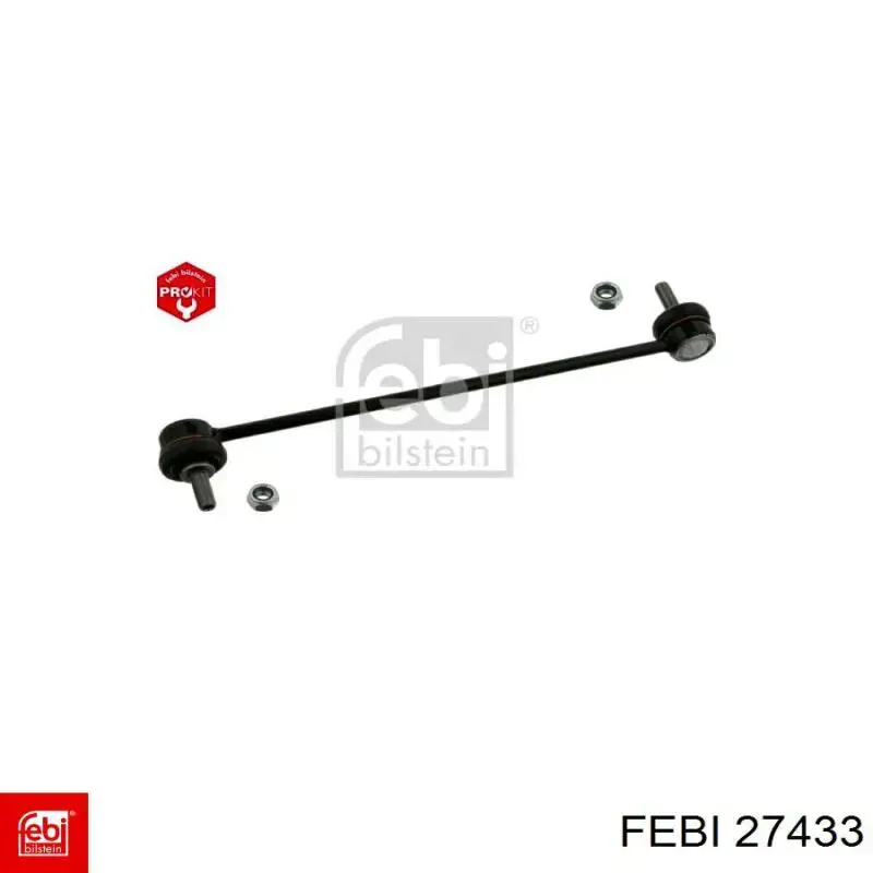 Тяга переднего стабилизатора Febi 27433 цена, от 10.02 USD