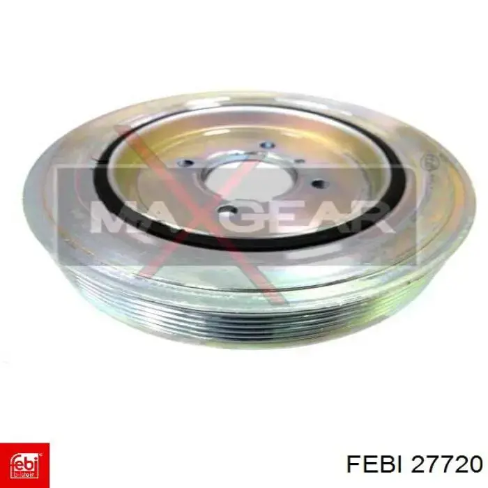 Шкив коленвала (демпфер) Febi 27720 цена, от 42.45 USD