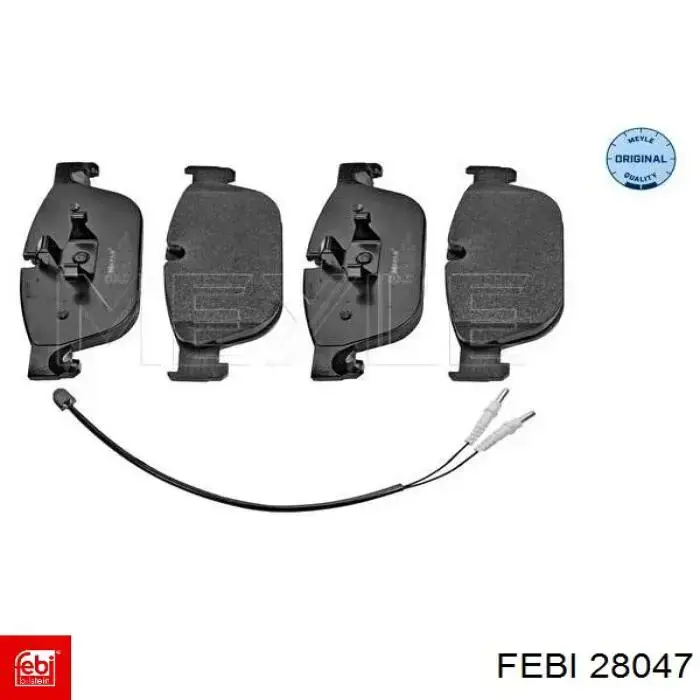 Задняя левая тяга стабилизатора Febi 28047 цена, от 7.36 USD