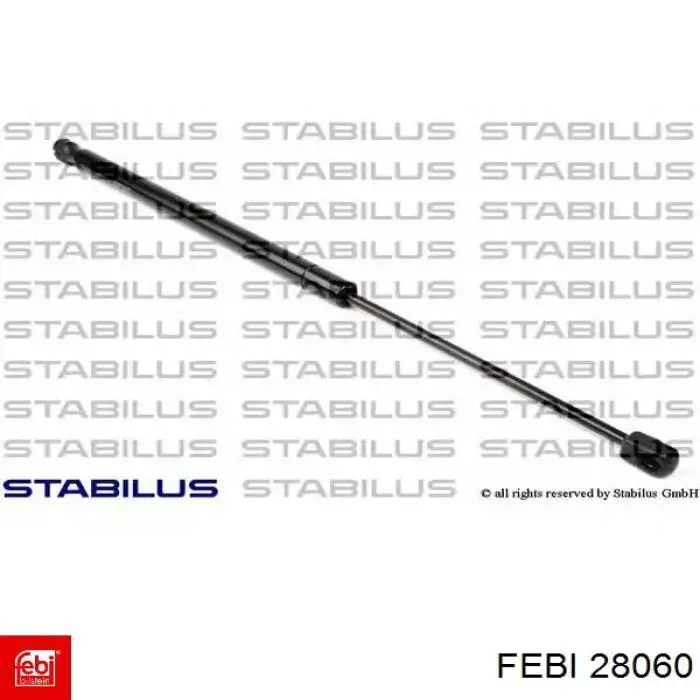 Амортизатор задней двери Febi 28060 цена, от 7.05 USD