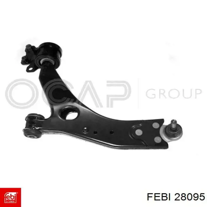 Левый рычаг передней нижней подвески Febi 28095 цена, от 60.53 USD