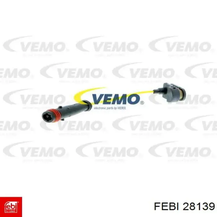 Купить 28139 Febi Датчик износа тормозных колодок задний