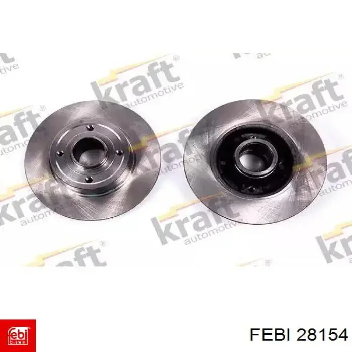28154 Febi Дисковый тормоз