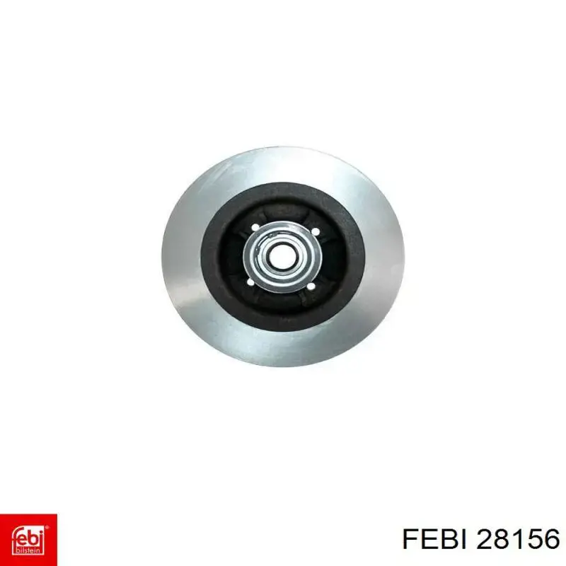 Купить 28156 Febi Диск тормозной задний