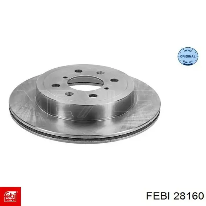 28160 Febi Диск тормозной передний