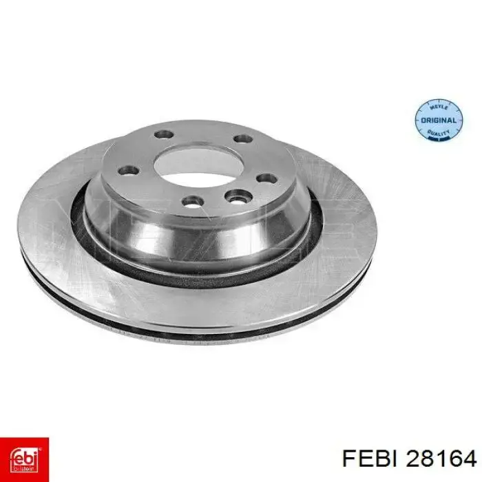 Задний тормозной диск Febi 28164 цена, от 58.72 USD