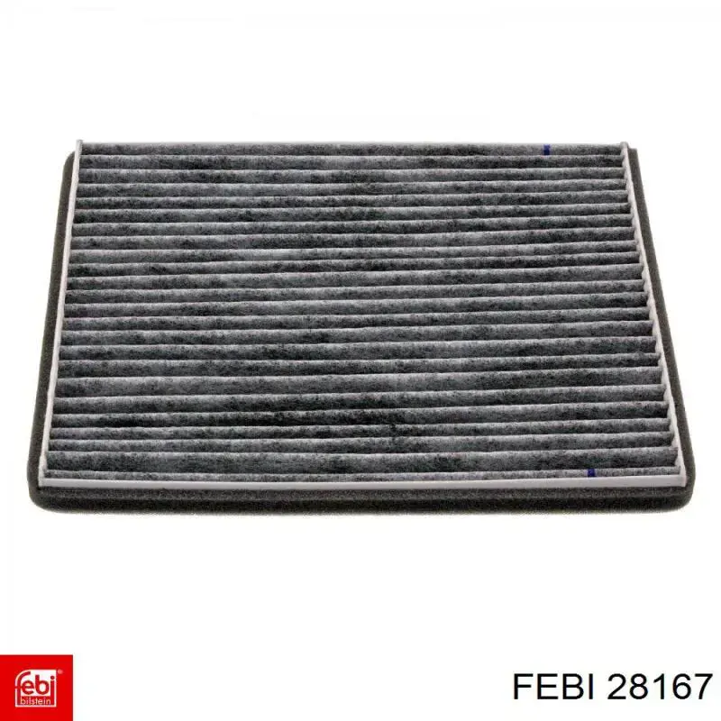 Передние тормозные диски 28167 Febi