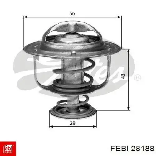 Стойки стабилизатора Febi 28188