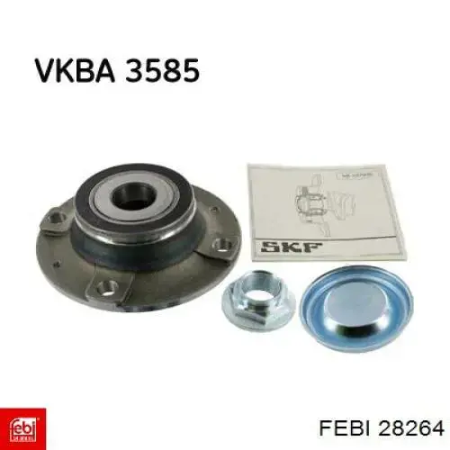 Ступицы задних колес Febi 28264 цена, от 36.95 USD