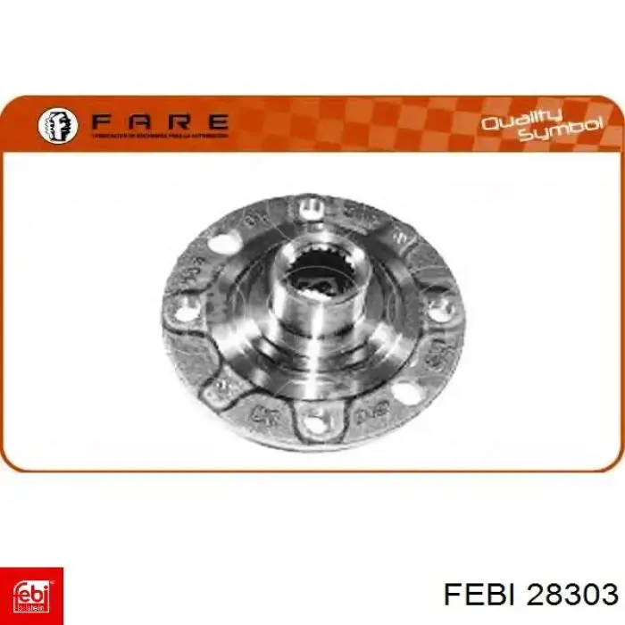 Ступицы передних колес Febi 28303 цена, от 25.64 USD