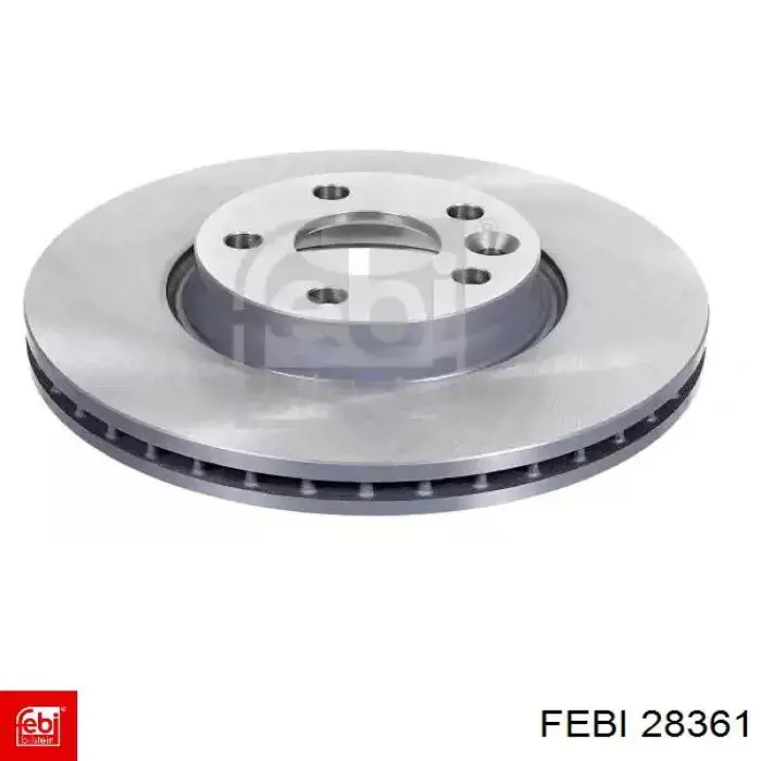 28361 Febi диск тормозной передний
