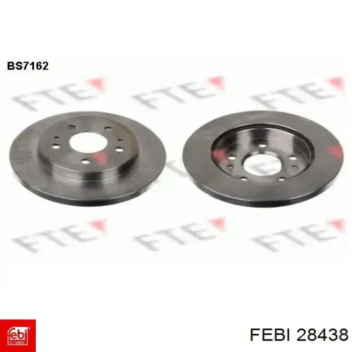 Купить 28438 Febi Ротор тормозной
