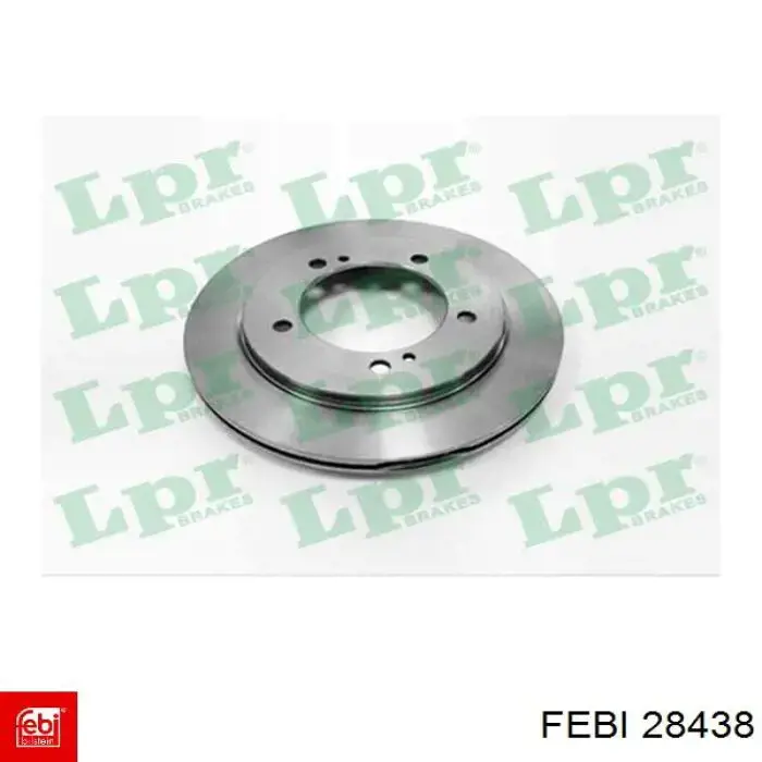 Тормоз дисковый передний Febi 28438 цена, от 30.89 USD