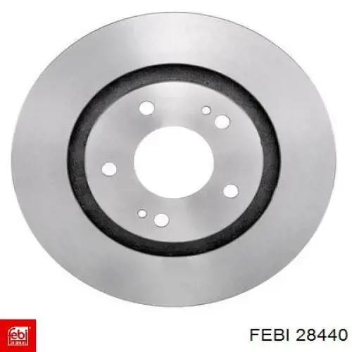 Передние тормозные диски 28440 Febi