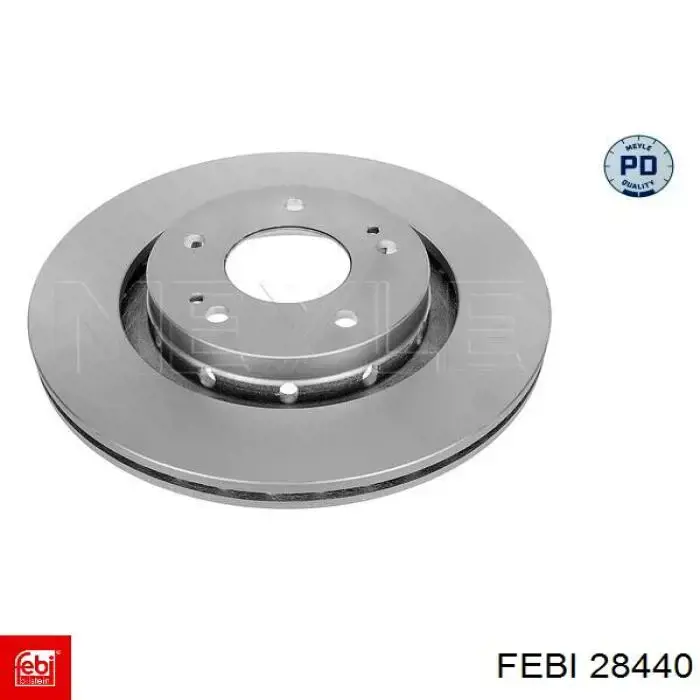 Тормоз дисковый передний Febi 28440 цена, от 43.28 USD