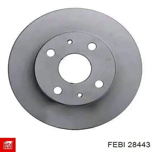 Тормоз дисковый передний Febi 28443 цена, от 25.31 USD