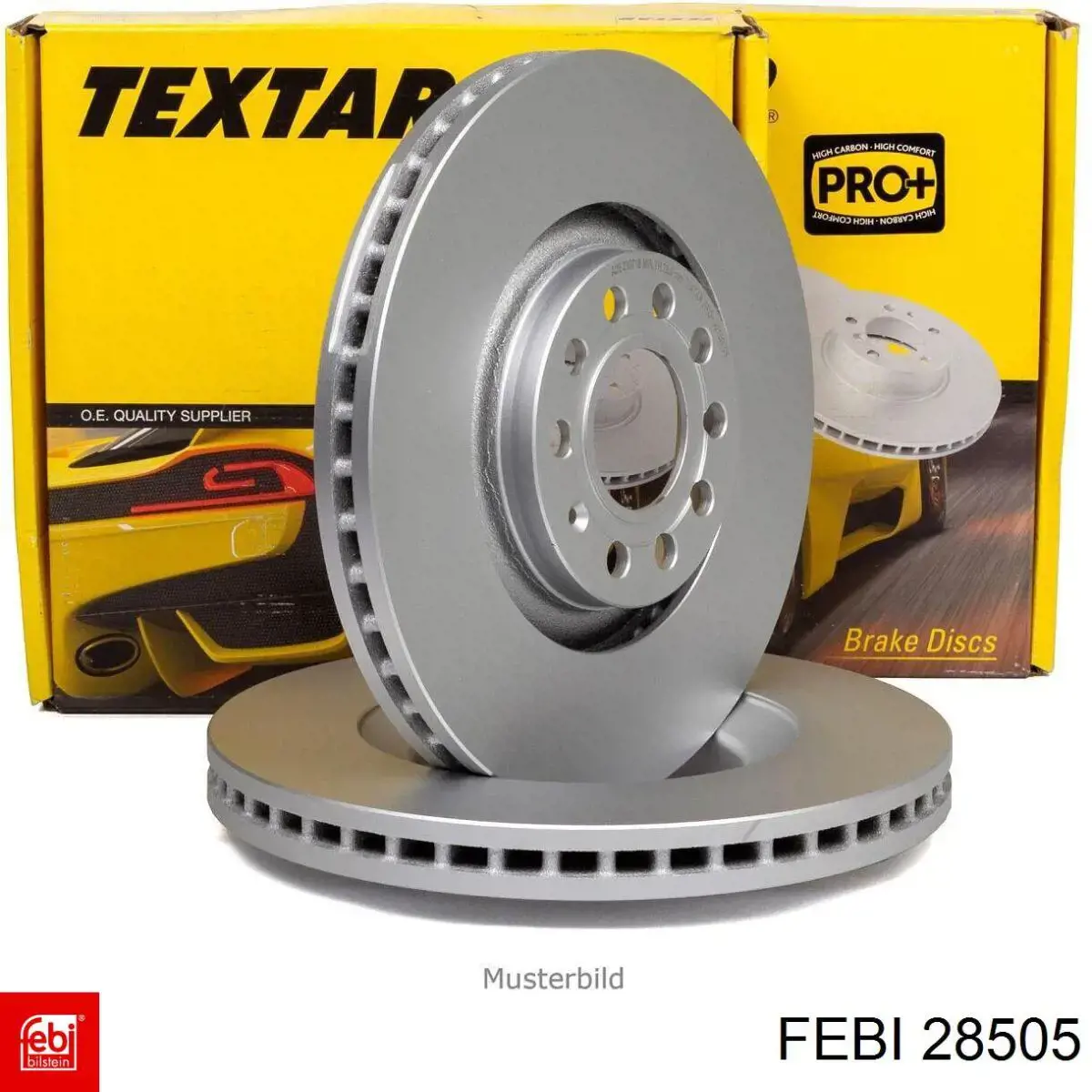 Передний тормозной диск Febi 28505