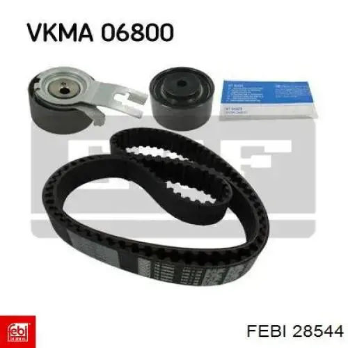 Натяжной ролик ремня ГРМ Febi 28544 цена, от 41.71 USD