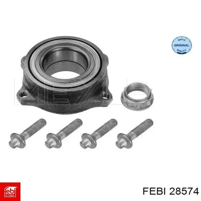 Подшипники задней ступицы Febi 28574 цена, от 52.94 USD