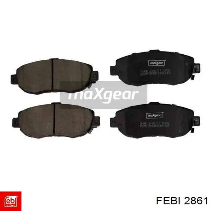Ролик натяжителя ремня газораспределения Febi 2861 цена, от 182.30 USD