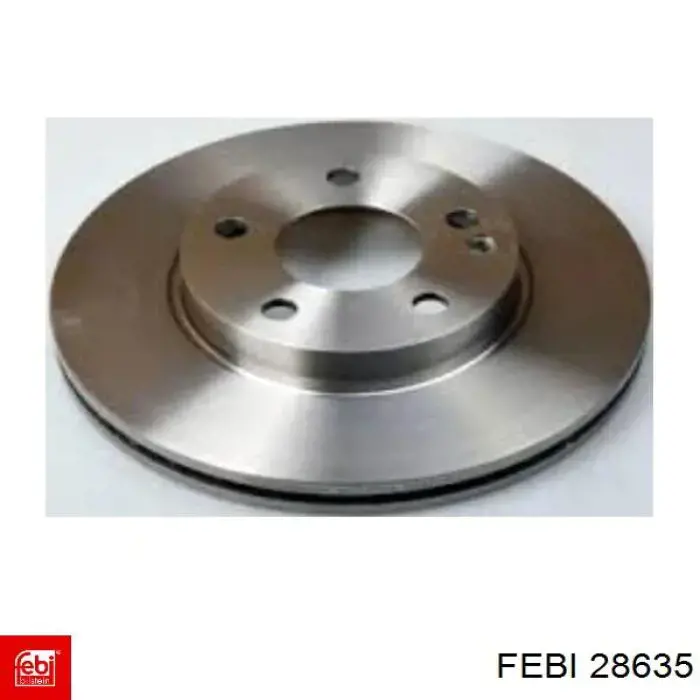 Тормоз дисковый передний Febi 28635 цена, от 33.94 USD