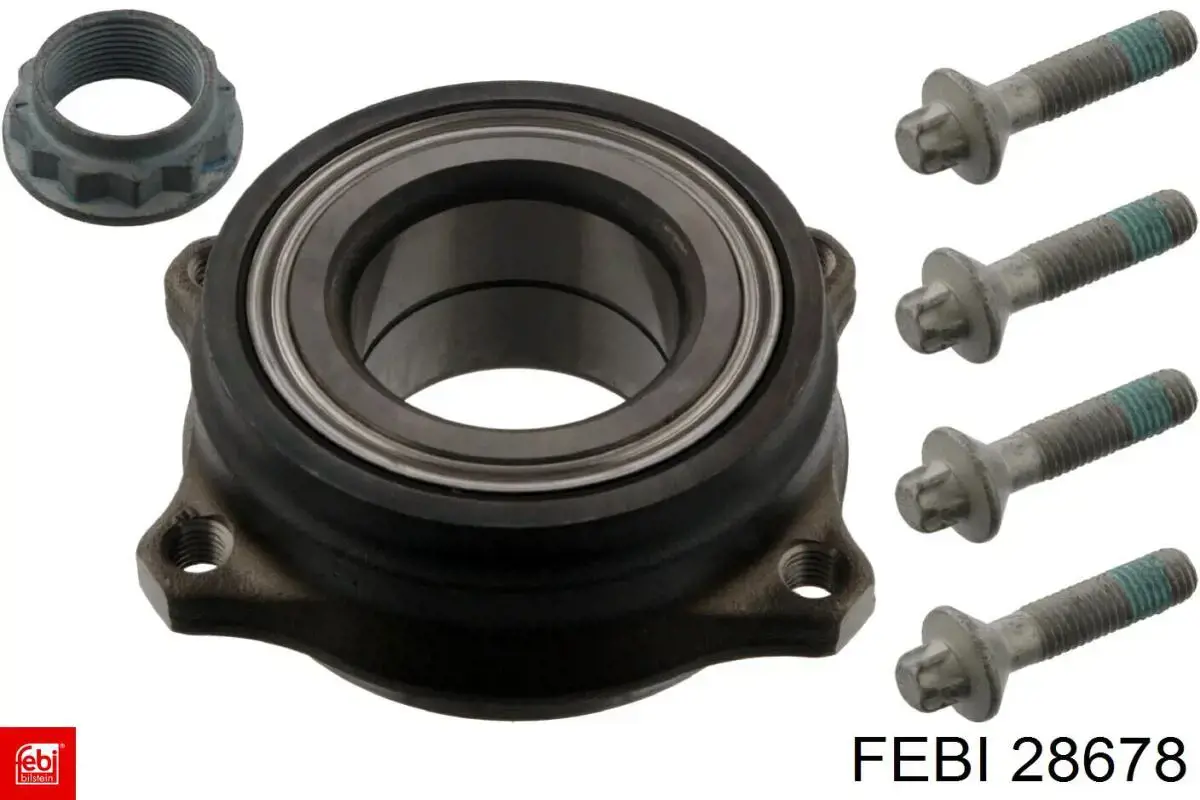 Подшипники задней ступицы Febi 28678 цена, от 39.24 USD