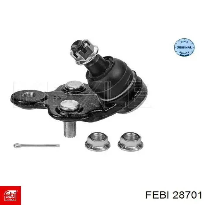 Нижняя правая шаровая опора Febi 28701 цена, от 15.58 USD