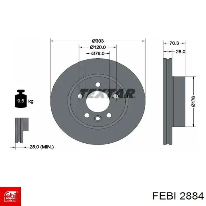 Фланец карбюратора Febi 2884 цена, от 27.92 USD