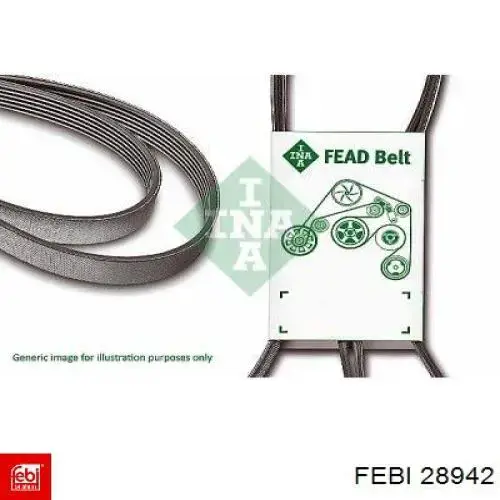 Купить 28942 Febi Ремень генератора