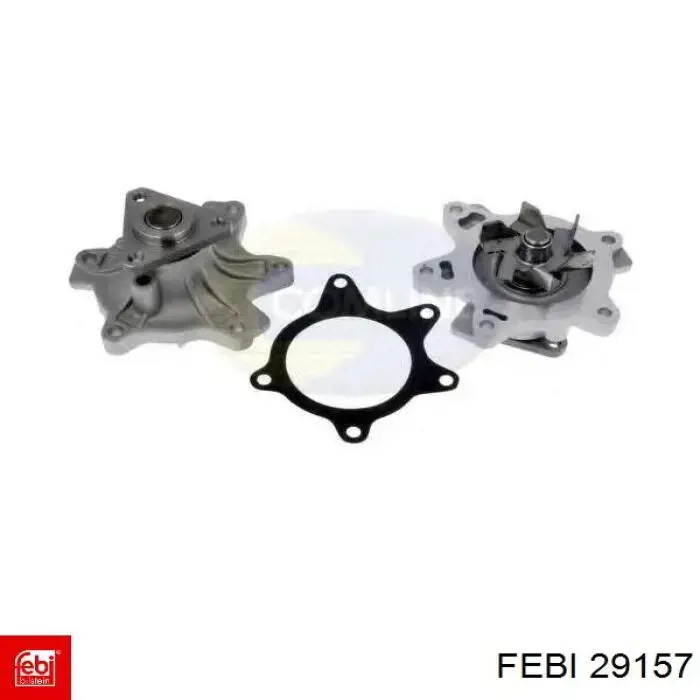 Задний тормозной диск Febi 29157 цена, от 96.48 USD