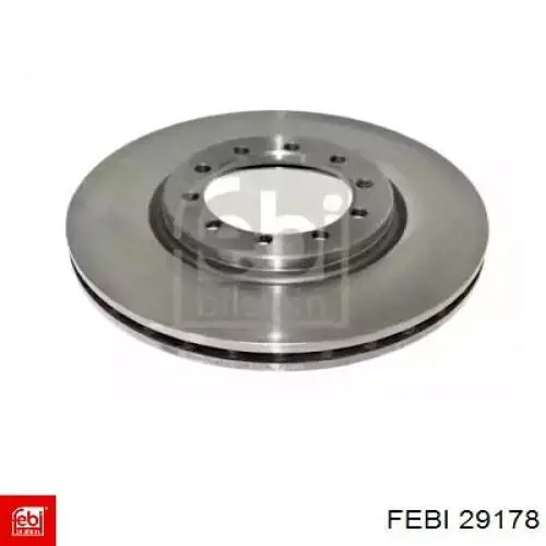 29178 Febi Диск тормозной передний