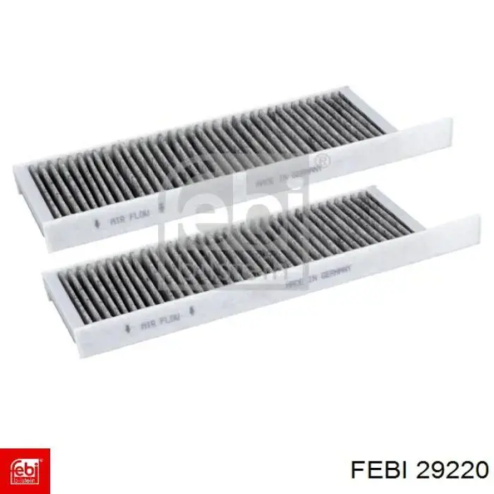 Фильтр воздушный отопителя Febi 29220 цена, от 13.56 USD