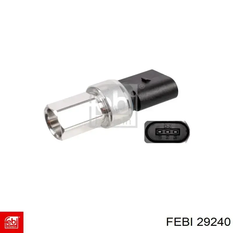 DPS32002 VAG Sensor de presion de aire acondicionado original y equivalente