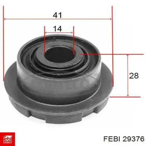 Рычаг задней подвески верхний левый и правый Febi 29376 цена, от 30.99 USD