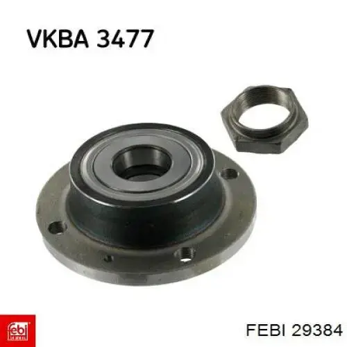 Задняя ступица 29384 Febi