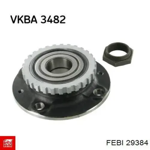 29384 Febi Ступица задняя