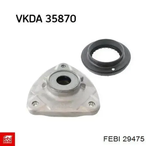 Подшипник опорный амортизатора, переднего Febi 29475 цена, от 13.95 USD