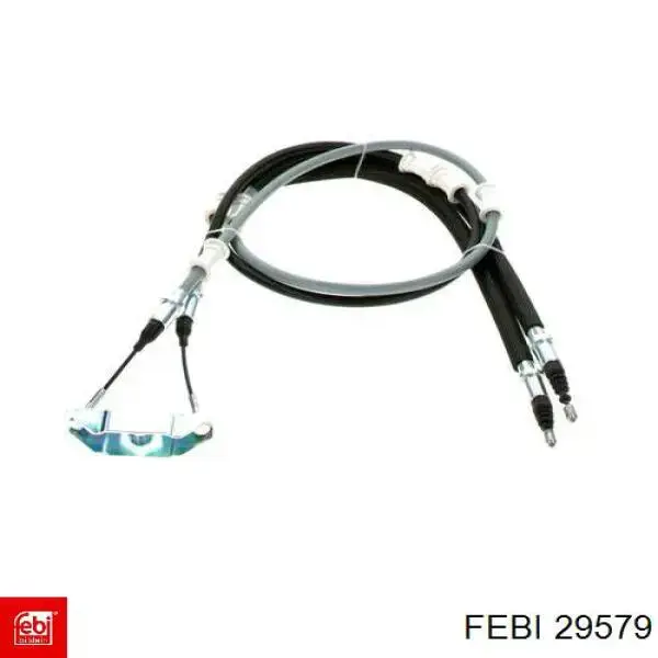 Трос ручного тормоза задний Febi 29579 цена, от 18.33 USD