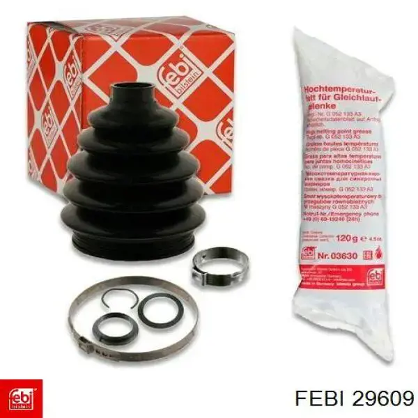 Пыльник ШРУСа задней полуоси наружный 29609 Febi