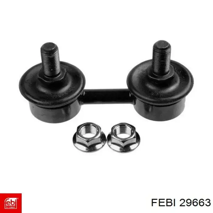 Soporte motor izquierdo 29663 Febi