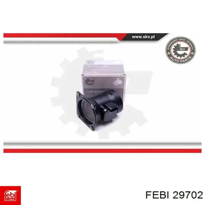Датчик массового расхода воздуха Febi 29702 цена, от 52.69 USD