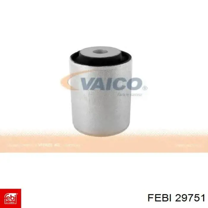 Полиуретановый сайлентблок заднего нижнего рычага Febi 29751 цена, от 11.48 USD
