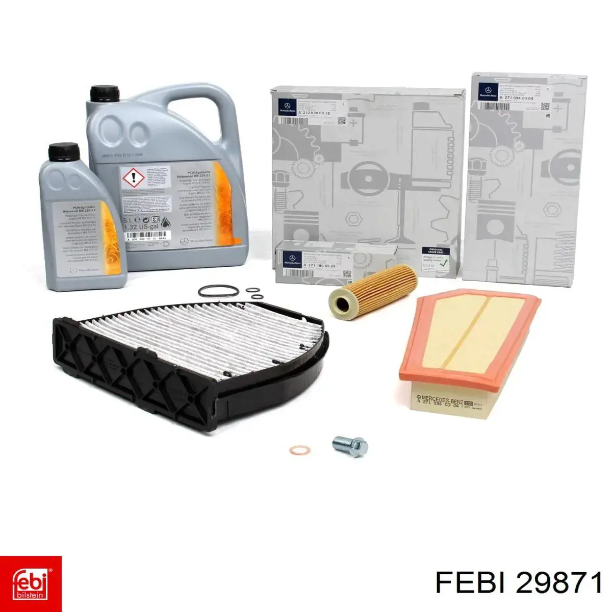 Фильтр воздушный отопителя Febi 29871 цена, от 18.83 USD