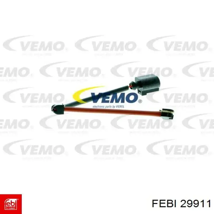 Датчик износа тормозных колодок, задний Febi 29911 цена, от 10.31 USD