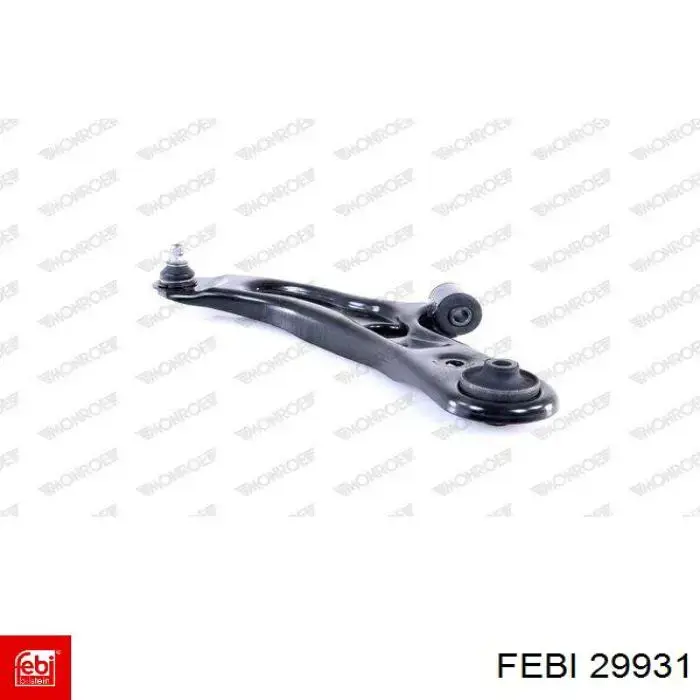 Левый рычаг передней нижней подвески Febi 29931 цена, от 52.48 USD