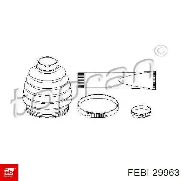 1683600568SK Mercedes Пыльник шарнира привода