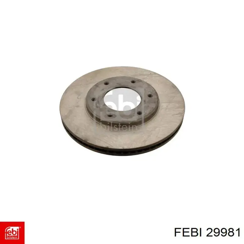 29981 Febi диск тормозной передний